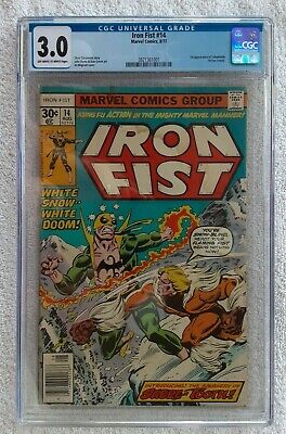 Iron Fist #14 - 1st App of Sabretooth (VF)