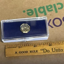 VTG Great Seal of United States Federal Service 40 Years Tie Tack Lapel Pin
