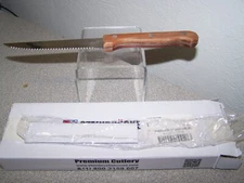 Steinbrucke Steak Knife Set of 8, Serrated Steak Knives, Table Knife Set NIB