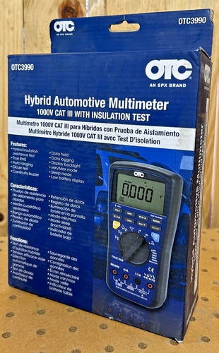 OTC 1000V CAT III Hybrid Multimeter with Insulation Resistance Test