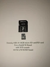 Ensoniq ASR-10 16GB SD Card with 5878 sounds for a ZuluSCSI Board