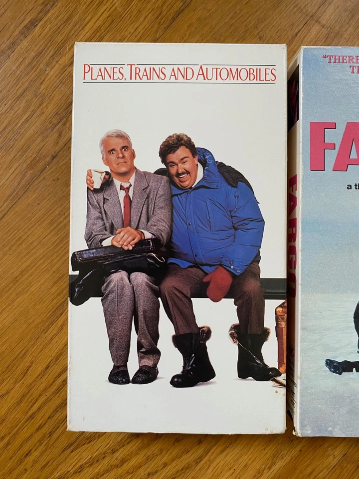 LOT (3) Vintage 1980s-1990s Comedy Drama VHS Collection Fargo - Grumpy Old Men Foto 2 de 4