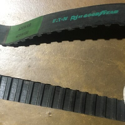 NEW Goodyear 600H100 PD Timing Gear H Section Belt 60  Long 1.5  Wide 1/2  Pitch