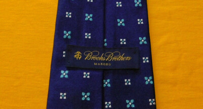 Brooks Brothers MAKERS USA製 TIE BROOKS BROTHERS MADE IN U.S.A. BLUE/WHITE/LIGHT BLUE FLORAL