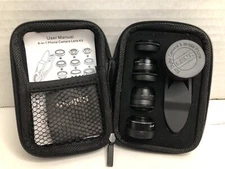 Kaiess 9 In 1 Cell Phone Camera Lens Kit Smartphone Attachments w/ Case