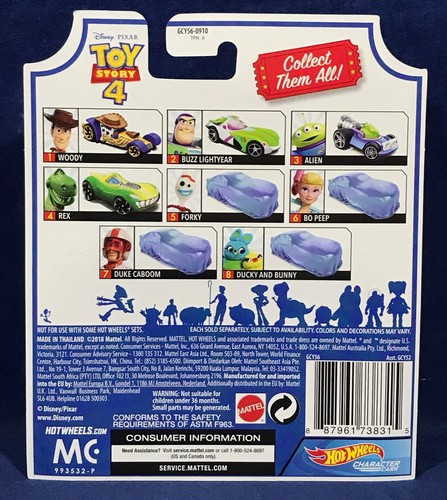 Toy Story 4 HOT WHEELS Buzz Lightyear CARNIVAL RESCUE Playset + WOODY Rex ALIEN - Picture 8 of 12