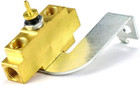 1970 -1973 Corvette Brake Proportioning Valve Disc Brakes Brass + Bracket C3 NEW