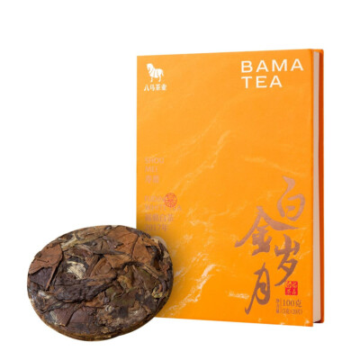 BAMATEA Shoumei Aged 2017 White Tea Loose Leaf 100g (3.53oz) - Chinese White Tea