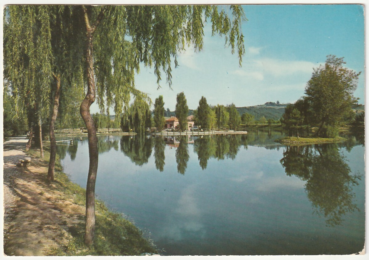 CASTEL S. PIETRO TERME - BOLOGNA - PANORAMA DEL LAGO - VIAGG. -10532-