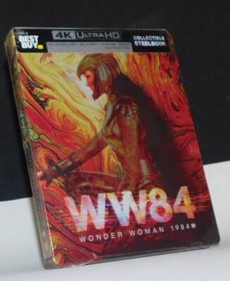 Wonder Woman 1984 (4K Ultra HD+ Blu-Ray, 2-Disc Set, Steelbook) Digital Expired