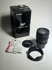 Canon RF 28–70mm F2 L USM Camera Lens (2965C002) for sale Canon RF 28–70mm F2 L USM Camera Lens (2965C002) for sale