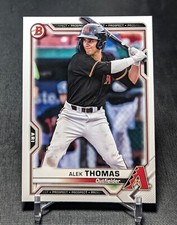 Alek Thomas Prospect Rookie 2021 Bowman Baseball Card BP-31 Arizona Diamondbacks