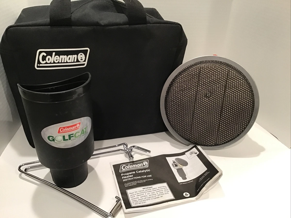 Coleman Golfcat Model 5036A Propane Golf Cart Catalytic Heater READ  Description | eBay