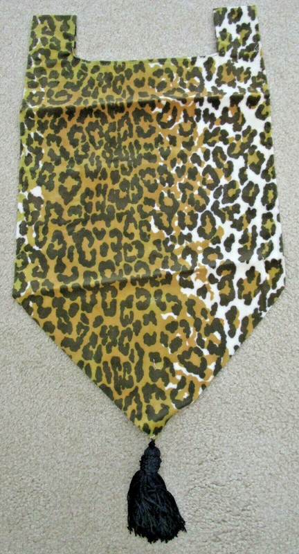 Touch of Class Catalog Safari Banner Valance 12.5" X 23" New in package 