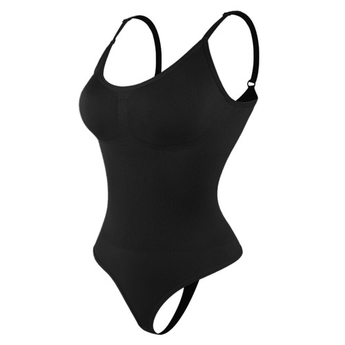 Womens Seamless Bodysuit Shaping Belly Controlling Butt Lifting Plus Size Thong - Picture 11 of 18