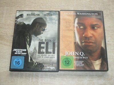 Denzel Washington 2 DVD Sammlung ELI + John Q.