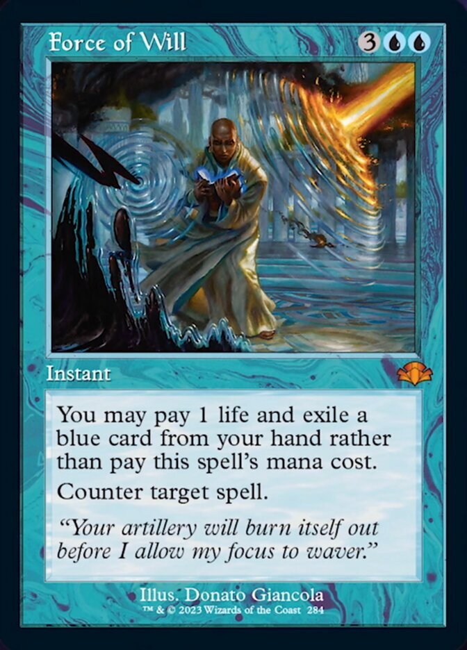 MTG 意志の力　force of will EX]意志の力/Force of Will《英語》【ALL】