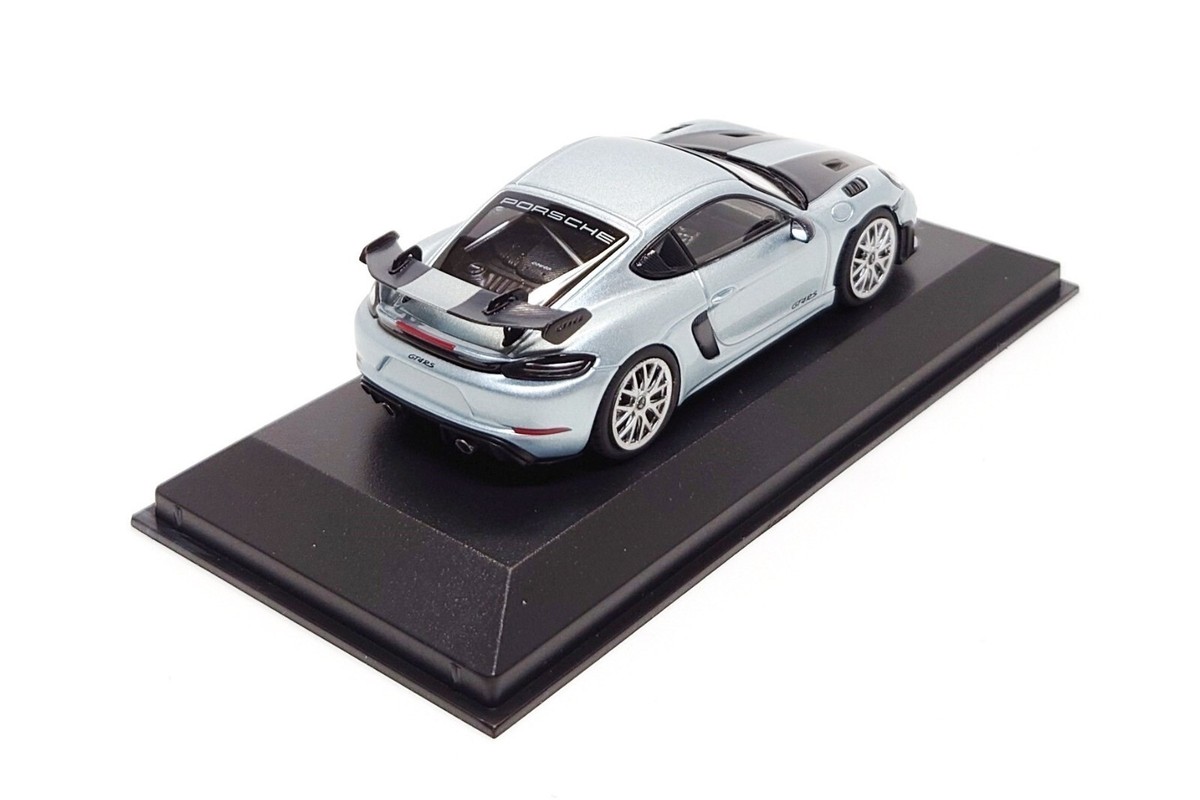 Minichamps 1:43 Porsche 718 Cayman GT4 RS (982) in Azzurro Thetys