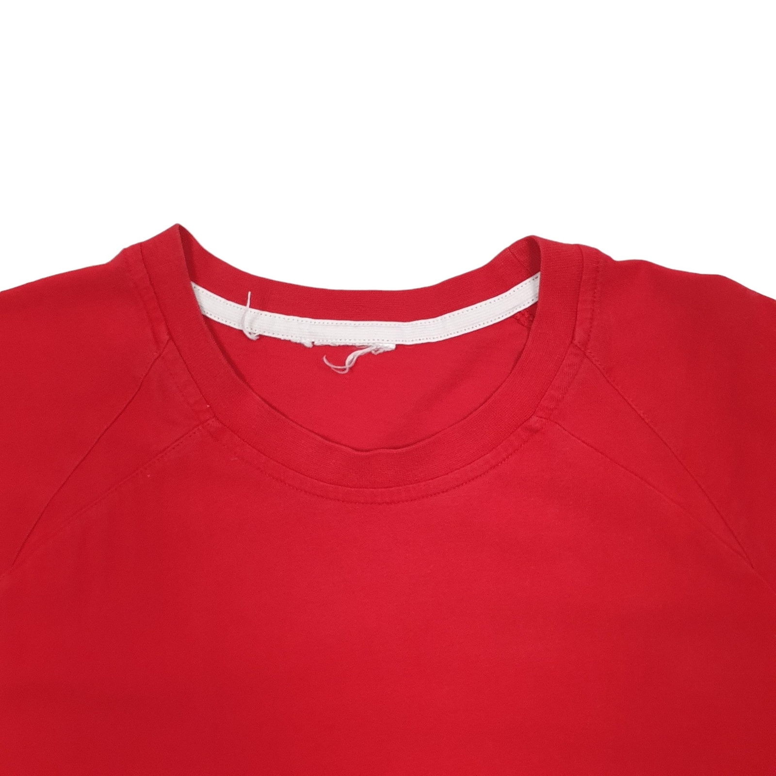 ADIDAS Red T Shirt Tee Short Sleeve Cotton Blend Mens S image 3