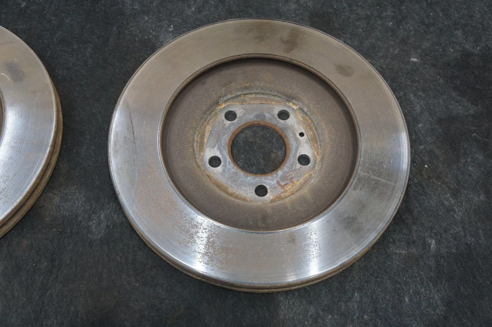 Juego de 2 rotores de freno de disco trasero izquierdo derecho OEM 4M0615301 Audi A8l Quattro 2019-24 Foto 2 de 4