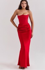 house of cb maxi dress xs new