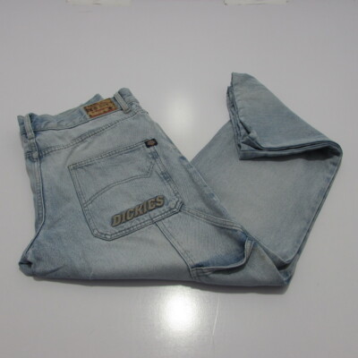 Dickies WORKWEAR / CARPENTER Herren gerades Bein blau W 36 / L 30 REF (Y01416