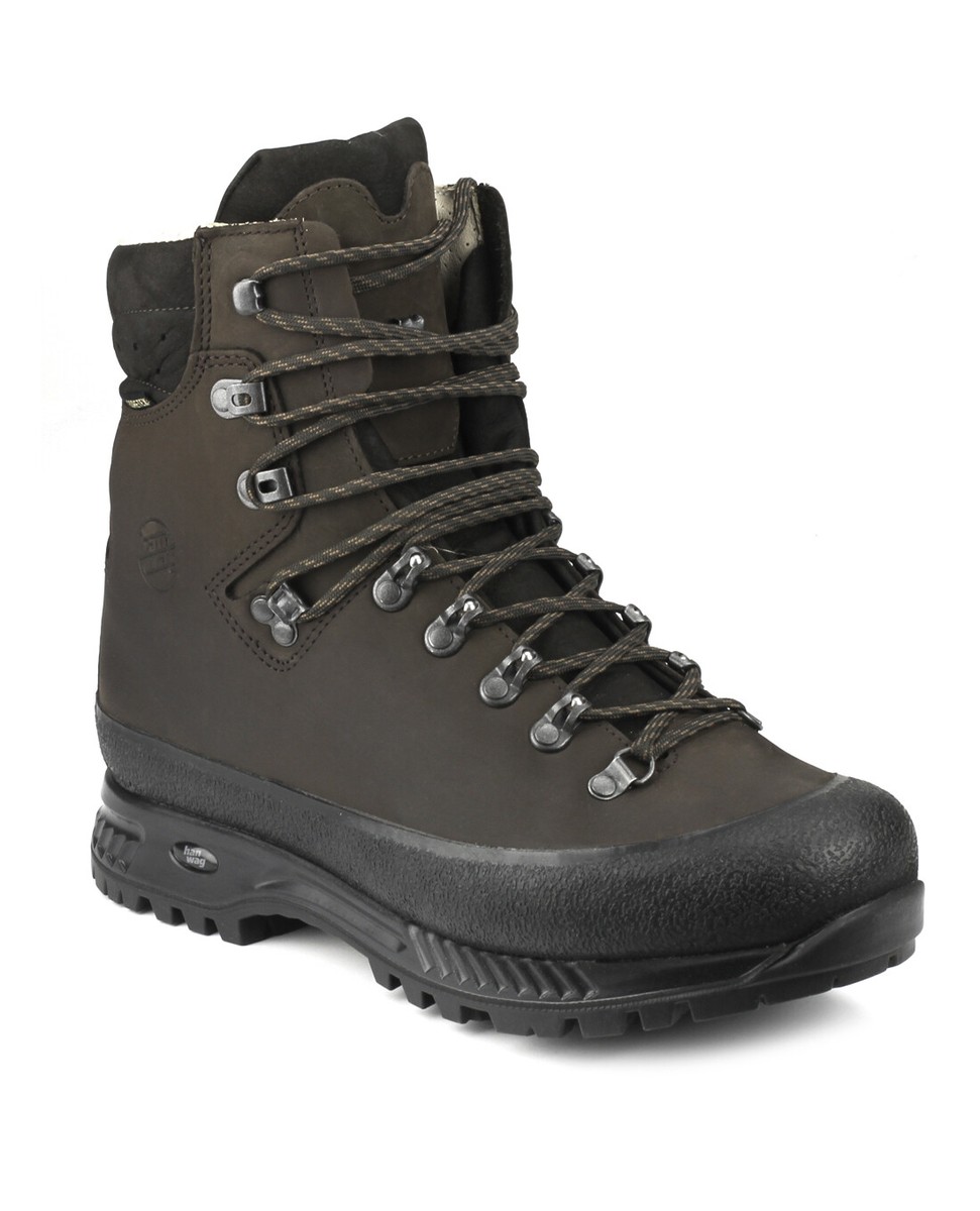 Hanwag Gruenten Wanderschuhe Im Winter Hanwag Alaska GTX Schwarz