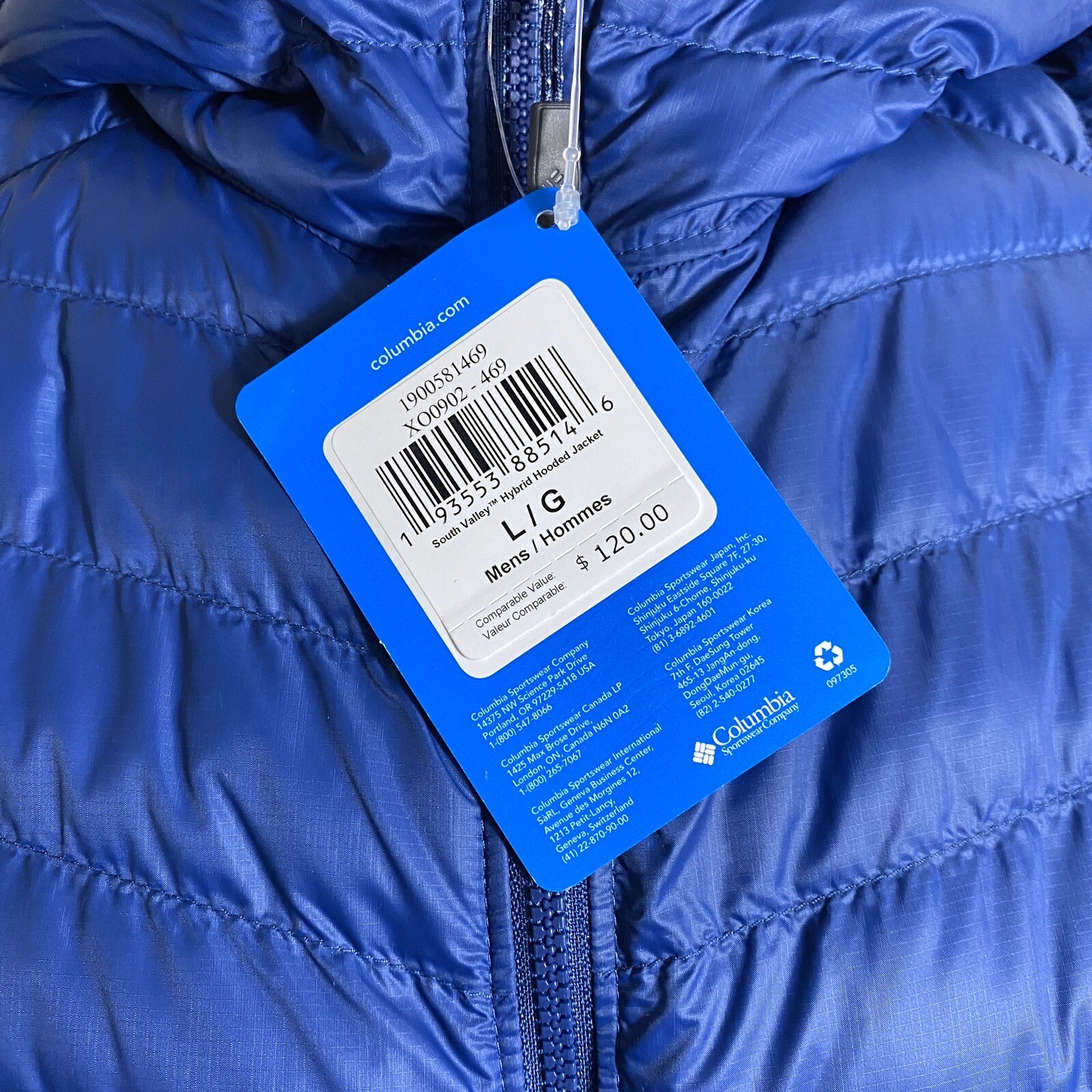 South Valley Hybrid Hooded Jacket Coat 