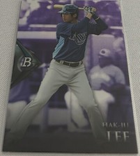 2014 Bowman Platinum Baseball Hak-Ju Lee Tampa Bay Rays Purple #BPCP93