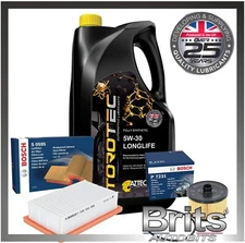 SERVICE KIT for Smart Fortwo 0.9 C453 (2014-2023) - Bosch Oil & Air Filter & Oil
