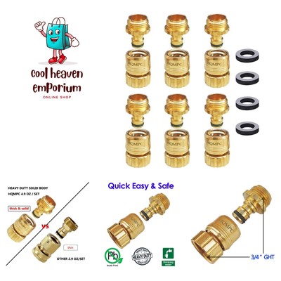 No Pb Garden Hose Quick Connect Brass Hose Quick Connect Quick Release Hose C...