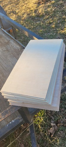 20 Sheets 12&amp;amp;#034;x24&amp;amp;#034; 3mm Oak Veneer Glowforge Laser Cutting Plywood 18&amp;amp;#034; CNC