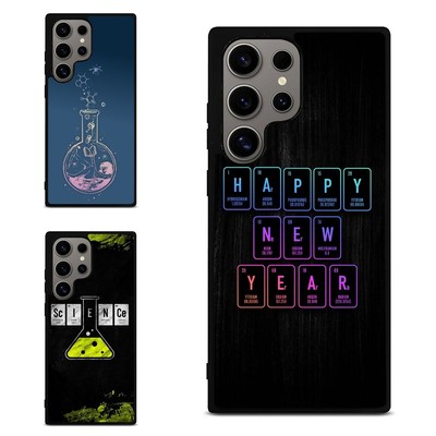 Happy Chemistry Science Anti scratch Cover For Samsung S21 S22 S23 S24 FE Ultra