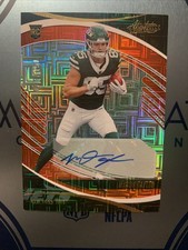 2025 Absolute Football Rookies Mason Taylor Red Squares Signatures /150 SP Jets