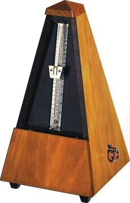 WITTNER WOOD CASE WALNUT MATTE FINISH MAELZEL METRONOME WITHOUT BELL 803M