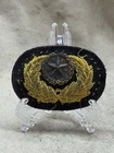 Civil War Confederate CSA Texas Bullion Headgear Badge – J.H. Silverberg