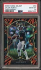 2020 Panini Select Jalen Hurts #50 Tiger Prizm (RC) Eagles PSA 10 MINT
