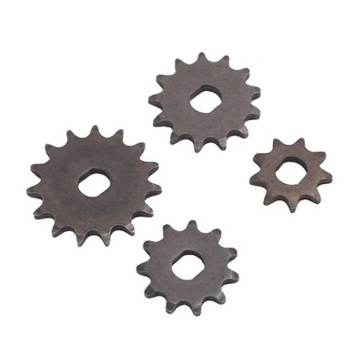 4PCS Roller Motor Kette Zahngetriebe T8F 15T 13T 11T 9T H Loch Metall Motor Fit