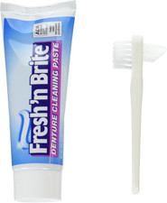 Fresh 'n Brite Denture Cleaning Paste, 3.8 Ounce Pack of 2
