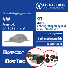 Für VW Amarok Typ T1A/T1B 09.2022-jetzt AHK starr +7pol spezifisch E-Satz TOP
