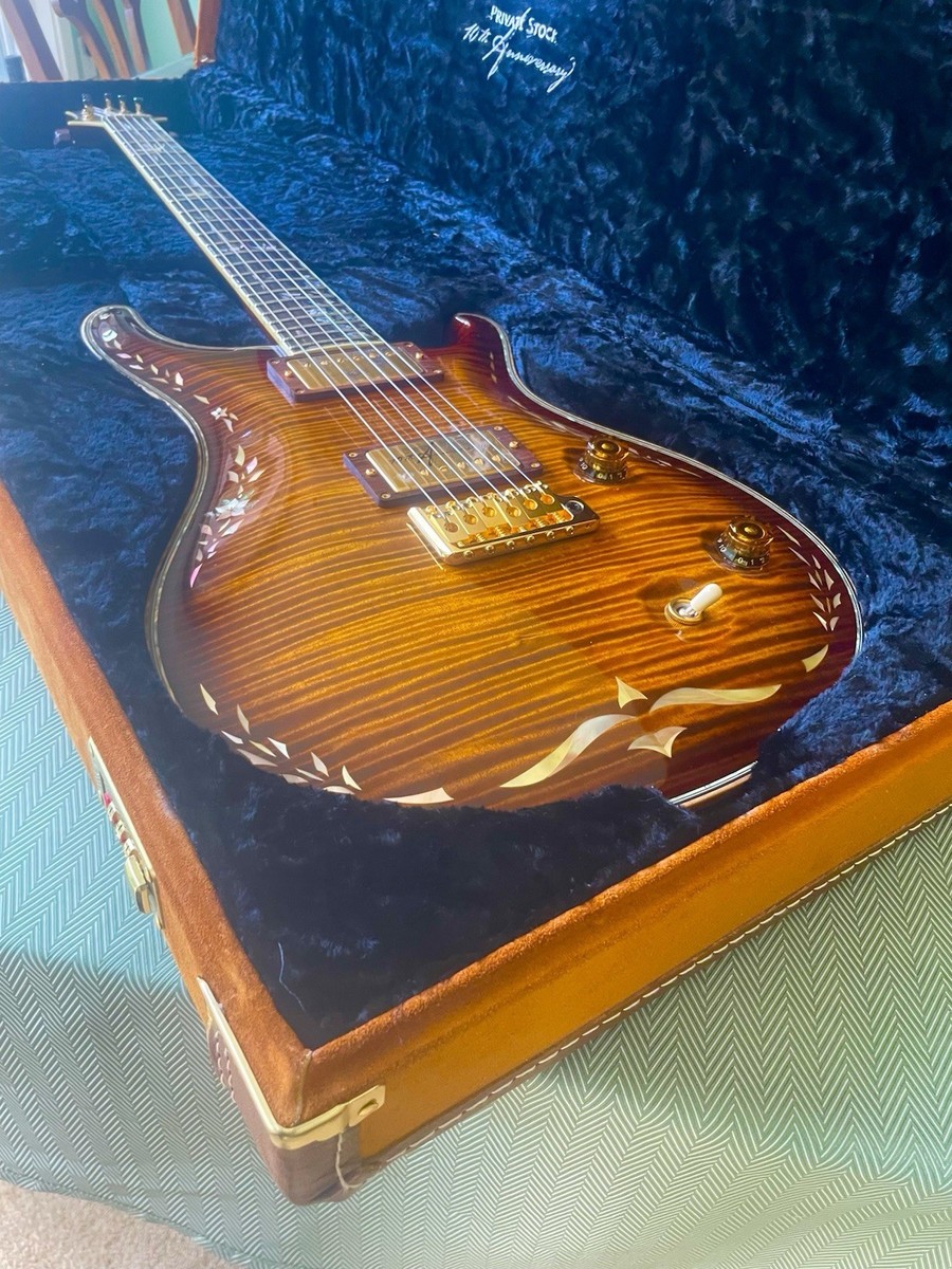 PRS 10th Anniversary Private Stock Amber Burst Custom Joe Knaggs