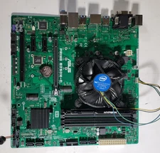 ASUS PRIME B250M-C Motherboard, Intel Core i3-7300 @ 4.00GHz, w/ CPU, w/FAN 8GB
