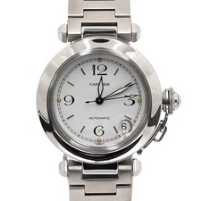 Cartier Pasha de 35mm White Dial Steel Automatic Watch 152798314
