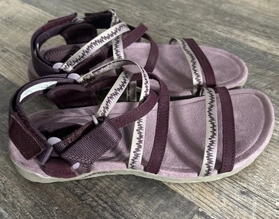 Merrell US Size 8 Terran 3 Cush Lattice Purple Adjustable Strap Outdoor