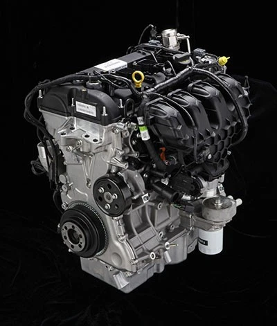 2.0-liter four-cylinder Ecoboost engine using turborcharging.