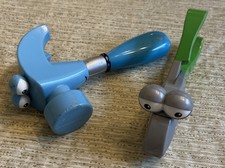 Disney Handy Manny Pat the Hammer Squeeze the Pliers 5" Replacement Toolbox Tool