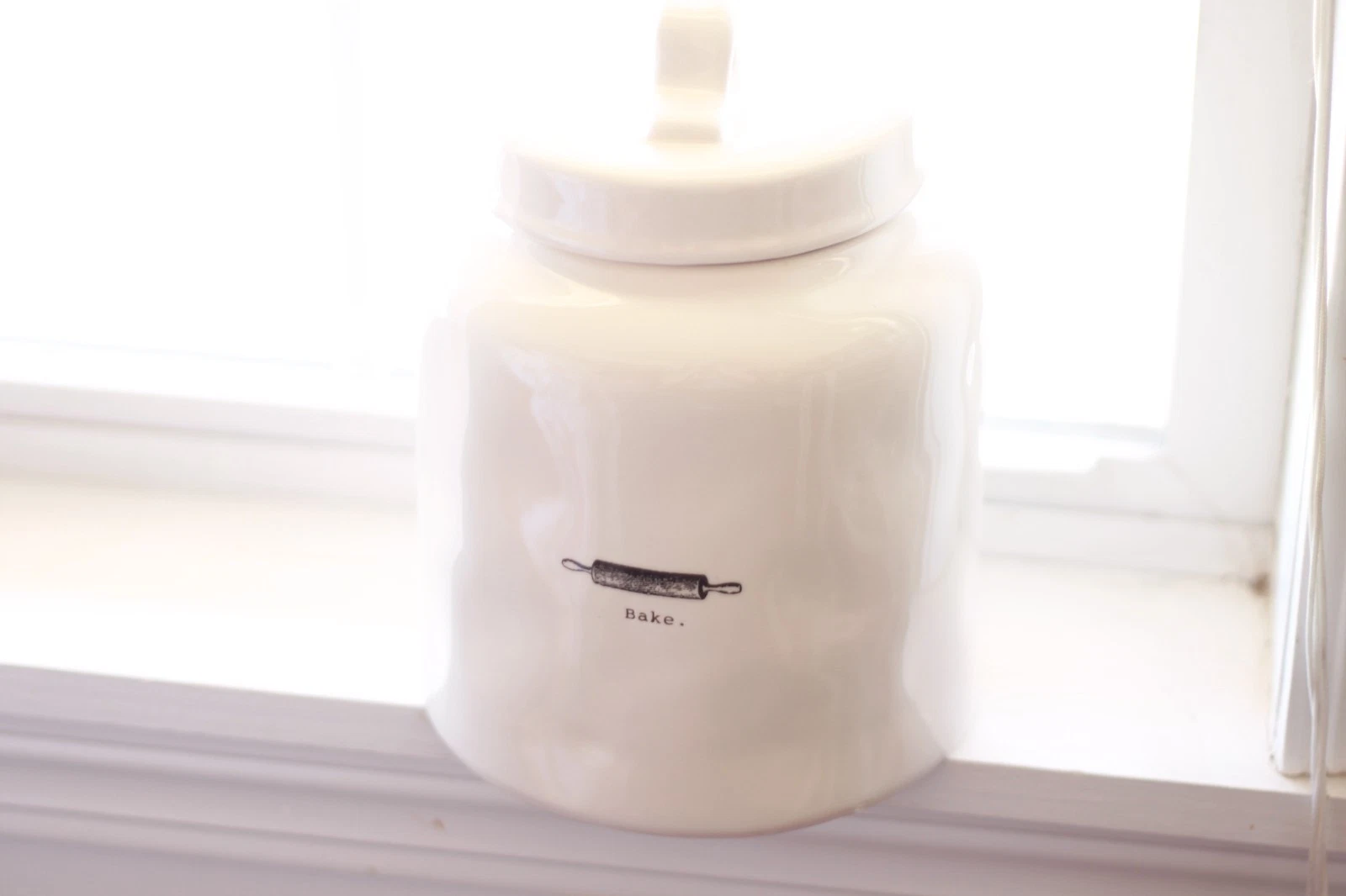 Rae Dunn Artisan Collection by Magenta "Bake" Canister