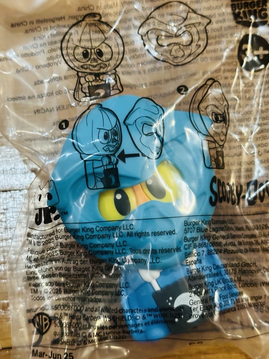 Scooby Doo Halloween 2025 Burger King Toys complete set