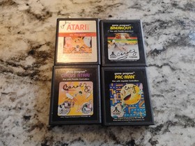 Atari 2600 Game Cartridges Lot of 16 - With Manuals - All Tested And Working 
