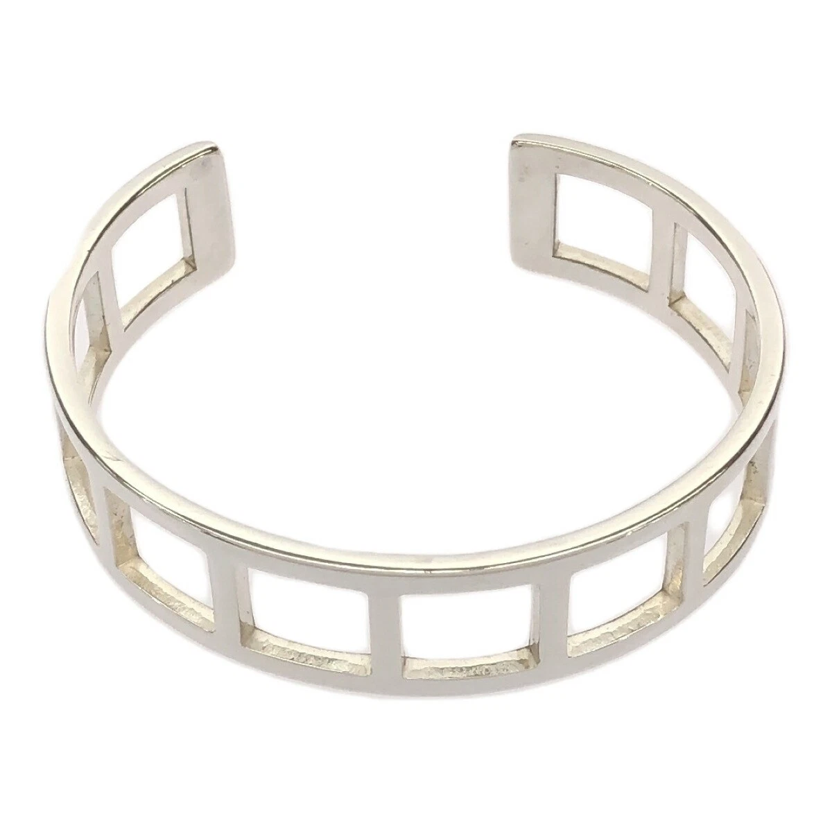 Accessoires bracelet carré ouvert GUCCI SV925 argent poids environ 29G M1006